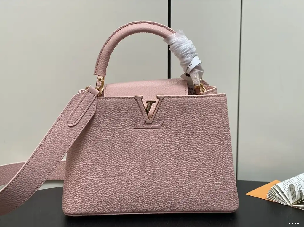 Cheap VUITTON CAPUCINES BB-27*18*9CM LOUIS 0705